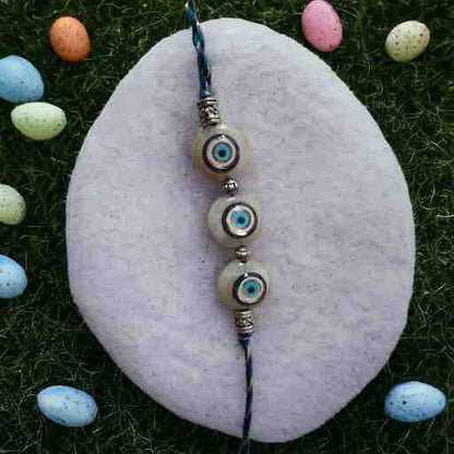 Evil eye vibes rakhi 👁💮