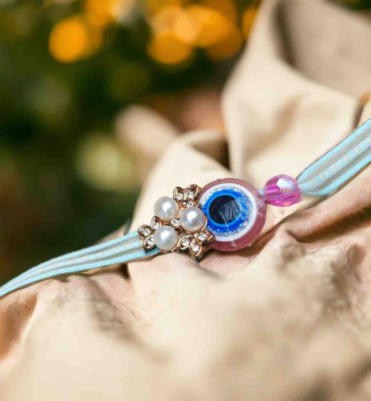 Shimmering Shield Rakhi 💮