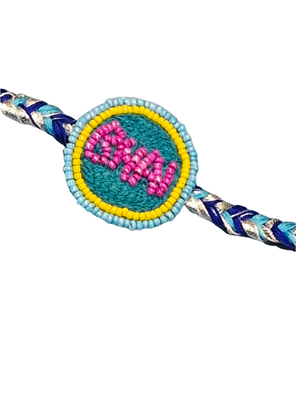 Beautiful handcrafted Bhai wali Rakhi pack of 1