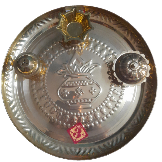 Brass pooja Thali