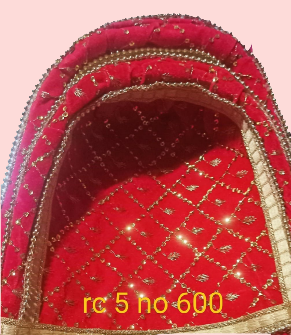 Decorative Chajla Set for Indian Wedding Rituals (Red)✨️