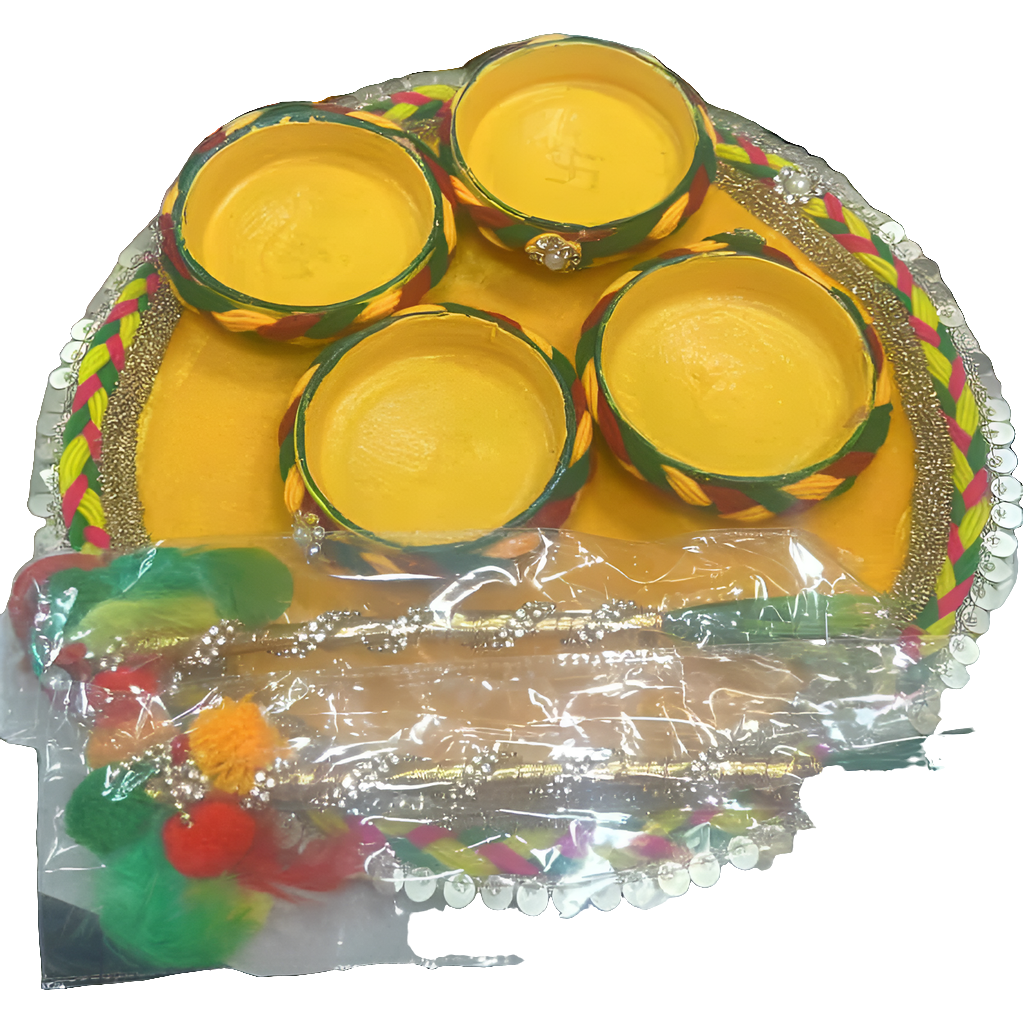 Wedding Traditional Haldi Platters 009