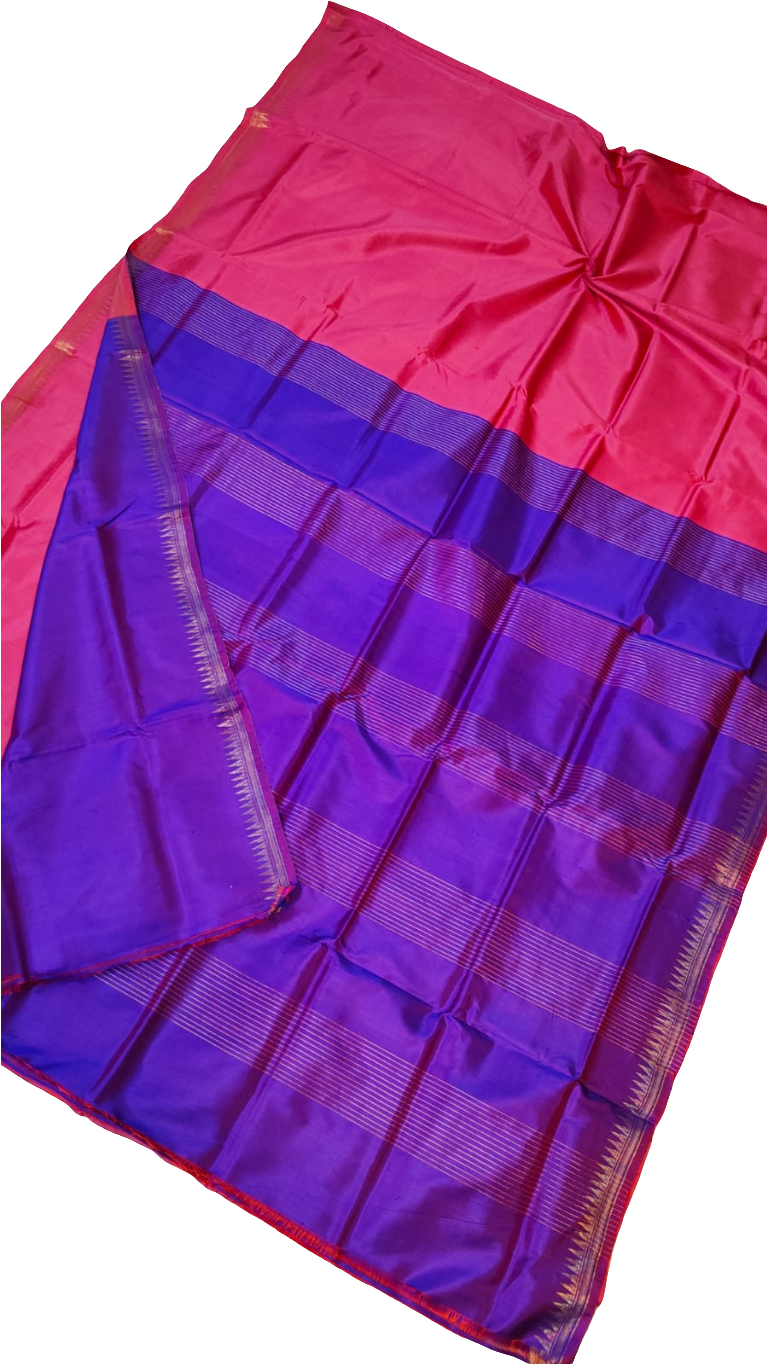 Bishnupur katan silk saree
