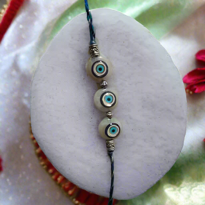 Evil eye vibes rakhi 👁💮