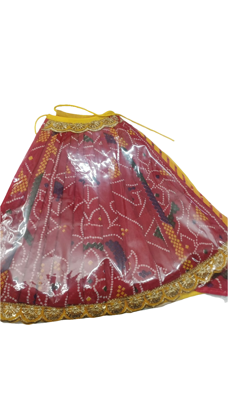 Durga maa chunri poshak 🌹        size : 12 inch 15 inch available/ 65 rs inch