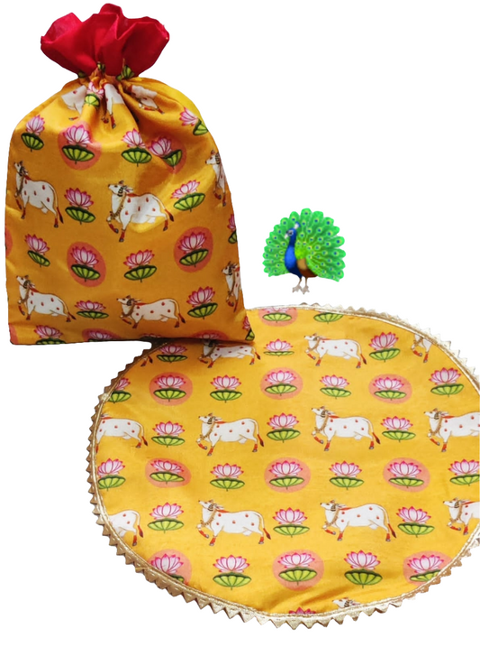 *Papad Mangodi set 💫 pack of 10

Size - Potli 7×9 inch
Papad bag 10 inch diameter with chain