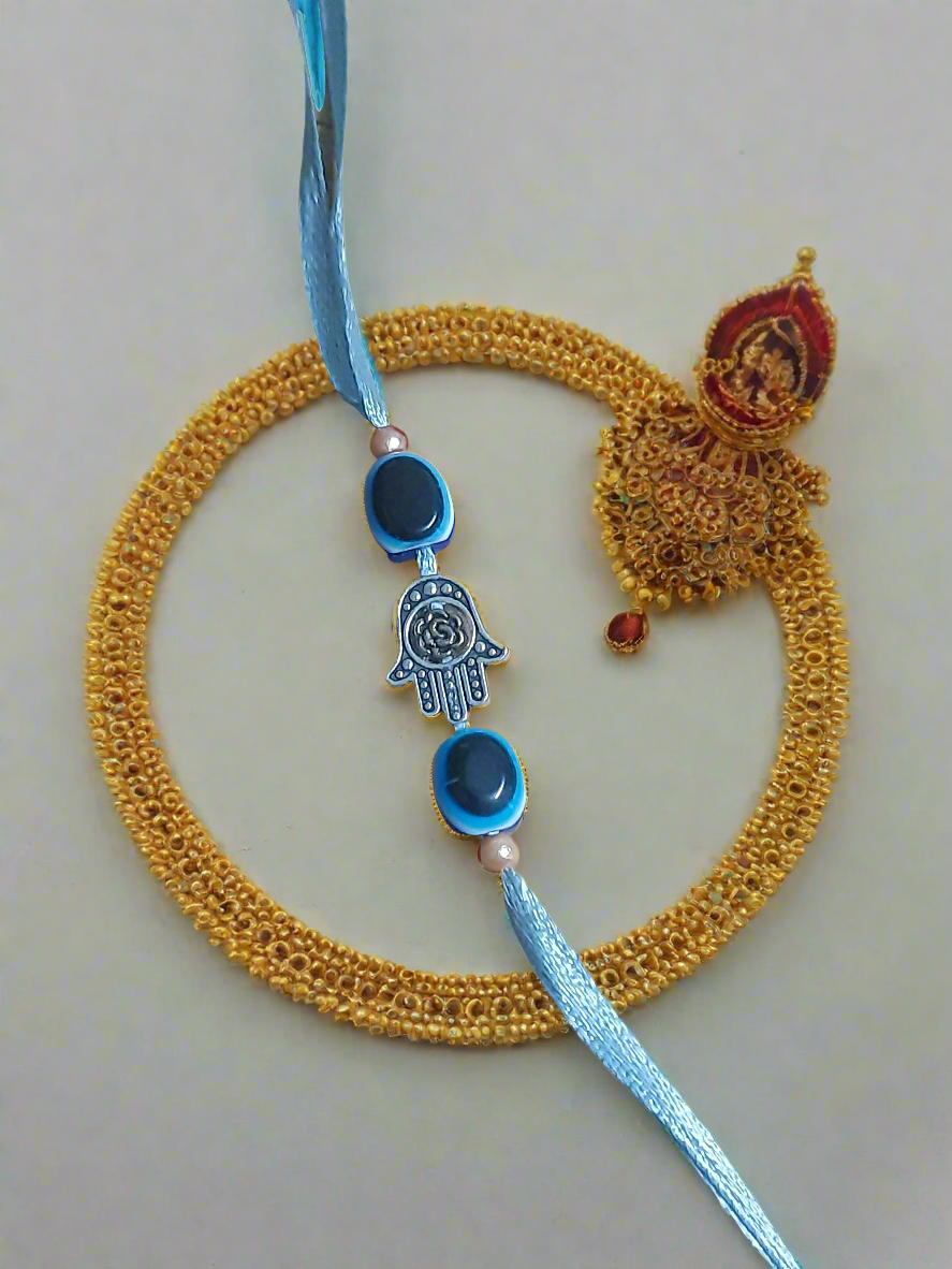 Jain Evil eye vibes rakhi 👁🌸