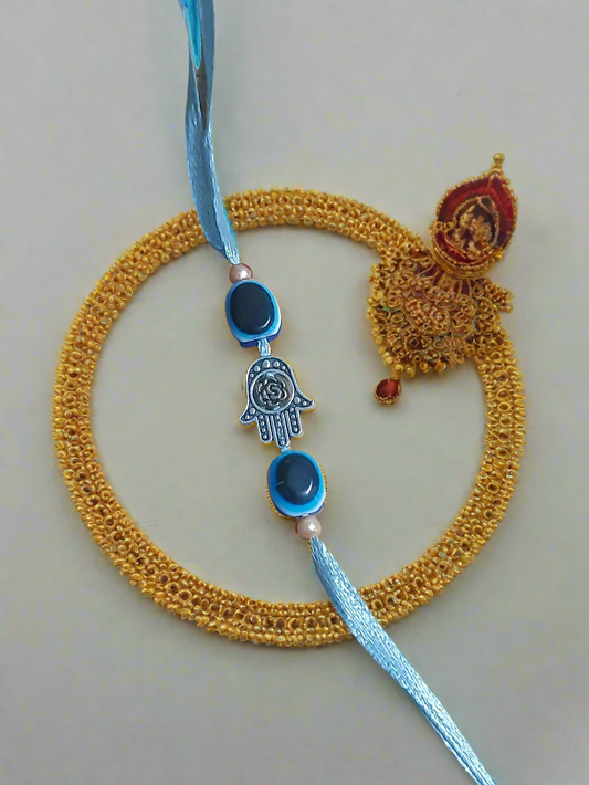 Jain Evil eye vibes rakhi 👁🌸