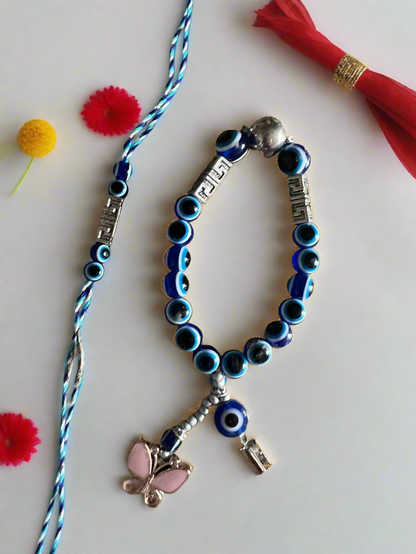 Evil Eye vibes Precious  Bhaiya Bhabhi Rakhi