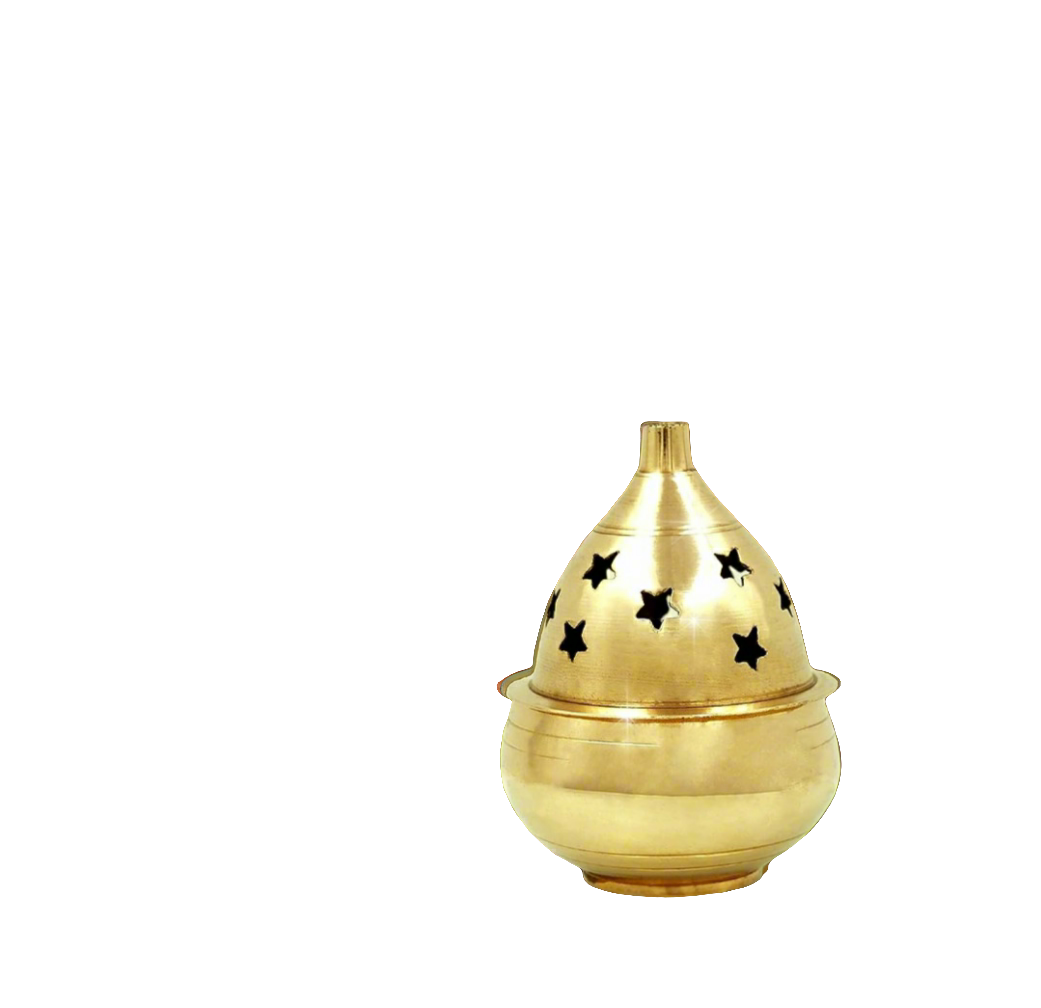 Traditional Brass Akhand Diya for Puja