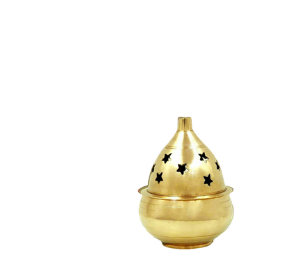 Traditional Brass Akhand Diya for Puja
