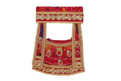 Traditional Bhandhej Mata Ki Chunri Dress