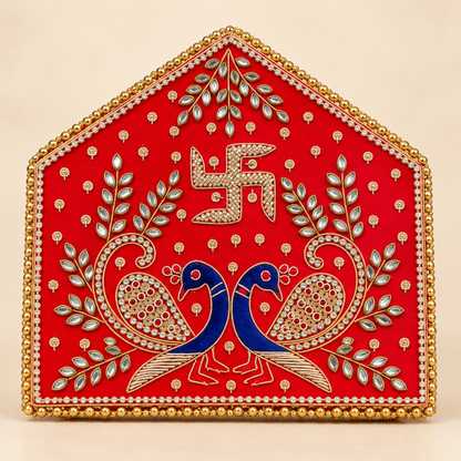 Elegant handcrafted wedding toran for traditional marriage decoration