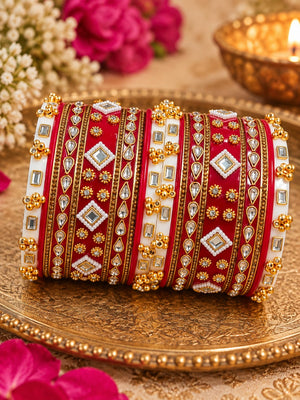 Karwa chauth special Ghoongroo Detailing Chuda