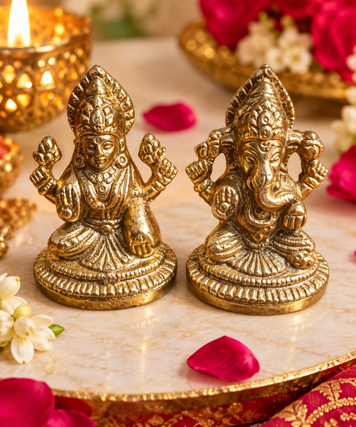Lakshmi Ganesh Ji idol for Diwali and festive decoration
