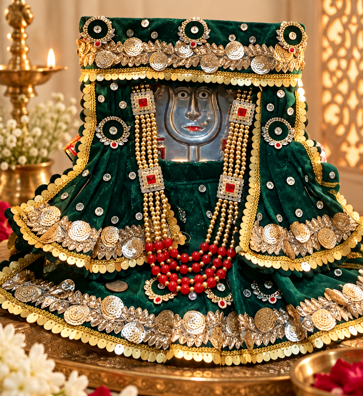 Small size Mata Rani Poshak