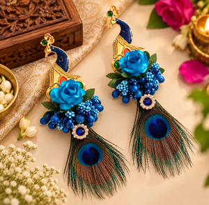 Mor Pankh Peacock Feather Brooch Pack of 25 – Wedding Swagat & Guest Welcome Accessories