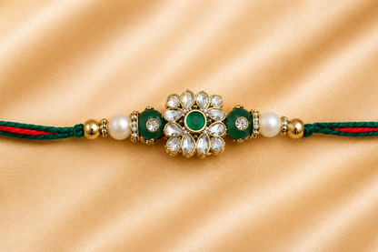 Kundan Rakhi for Brother