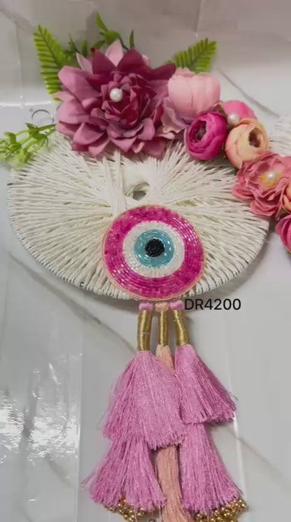 Handmade evil eye vibes designer heavy Bandarwal/Toran 40"inch