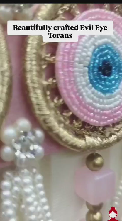 Decorative evil eye designer heavy Bandarwal/Toran 40"inch