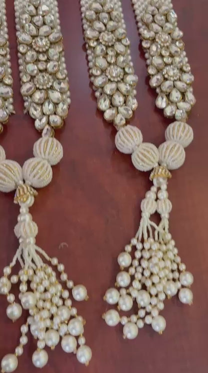 Royal Wedding Handcrafted Varamala pair