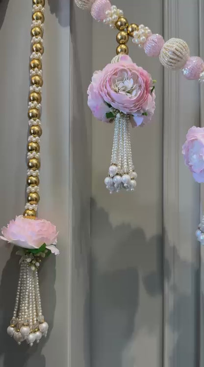 Beautiful handmade roses designer Bandarwal/Toran  40/41inch"