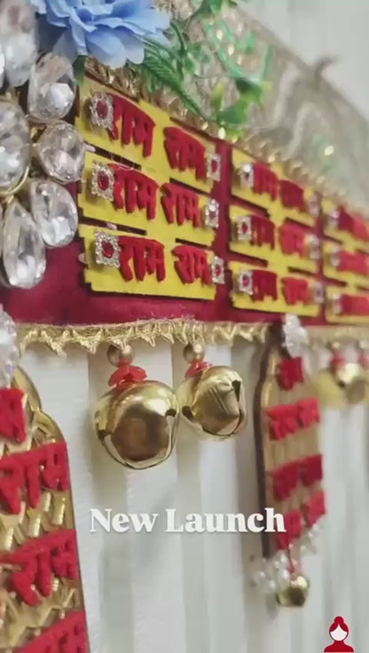 108 Ram Ram good vibes heavy designer Bandarwal/Toran  40"inch