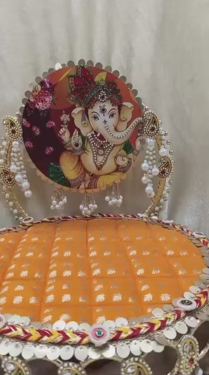 Premium Handcrafted Ganpati Singhasan Mandap for Ganesh Chaturthi