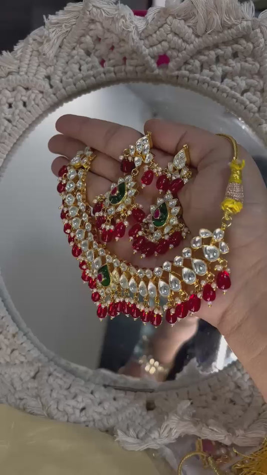 Pachhi Kundan set original pacchi kundan set  code:ak