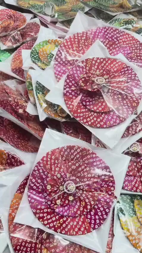 Summer Special Laddu Gopal Ji Poshak Set with Matching Pagri (Pack of 2)