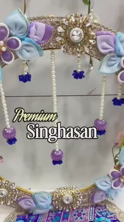 Janmashtami & Ganpati Ready Mandap Singhasan | Decorative Laddu Gopal | Ganpati Chowki | Handmade Festival Decor |