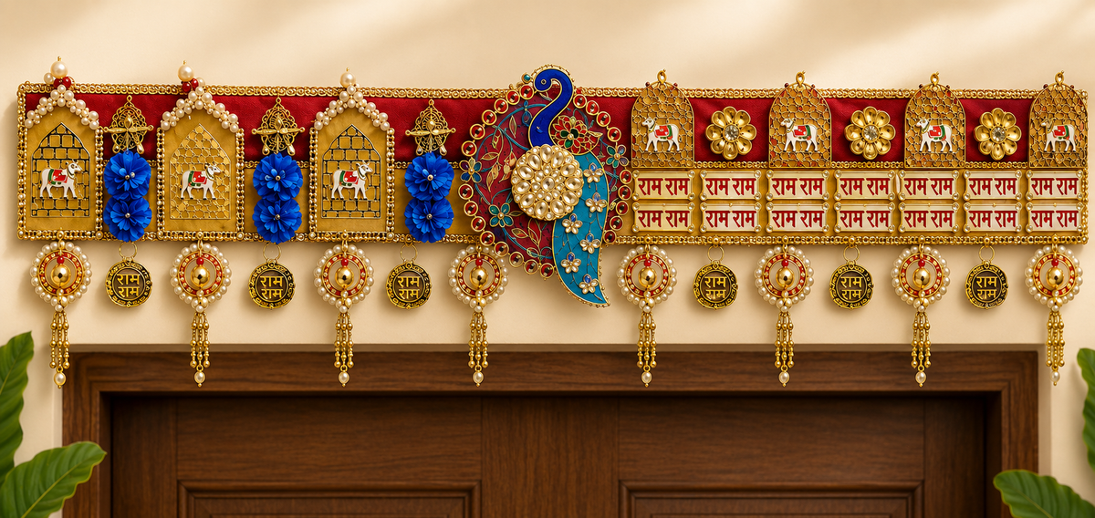 Ram Ram Designer Bandhanwar for Main Door