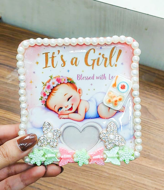 Exquisitely designed Baby Boy & Baby Girl Coin Platters – an elegant keepsake for life’s most special moments   pack of 5