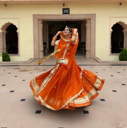 Elegant Partywear Rajasthani poshak