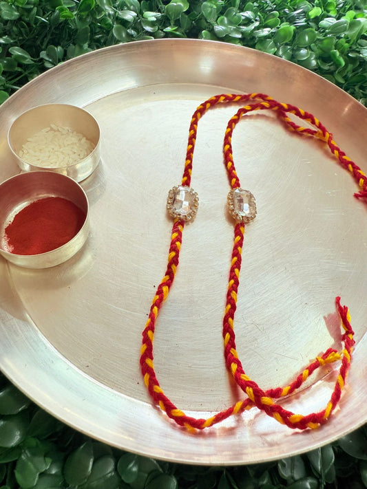 Moli Kalawa Rakhi | Traditional Sacred Thread Rakhi for Brother - Pack of 1
