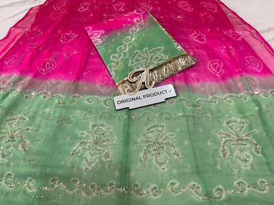 Elegant Thakurji Pure Rai Bandej Poshak – Designer Rajputi Ensemble