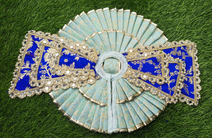 Designer Double Frill Double Dupatta elegant Laddu Gopalji poshak  pack of 2