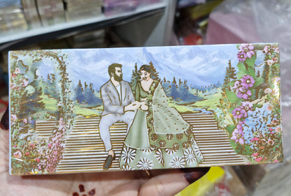 Royal Palace Theme Wedding Shagun Envelope | Premium Designer Cash Cover pack of 50 envelope