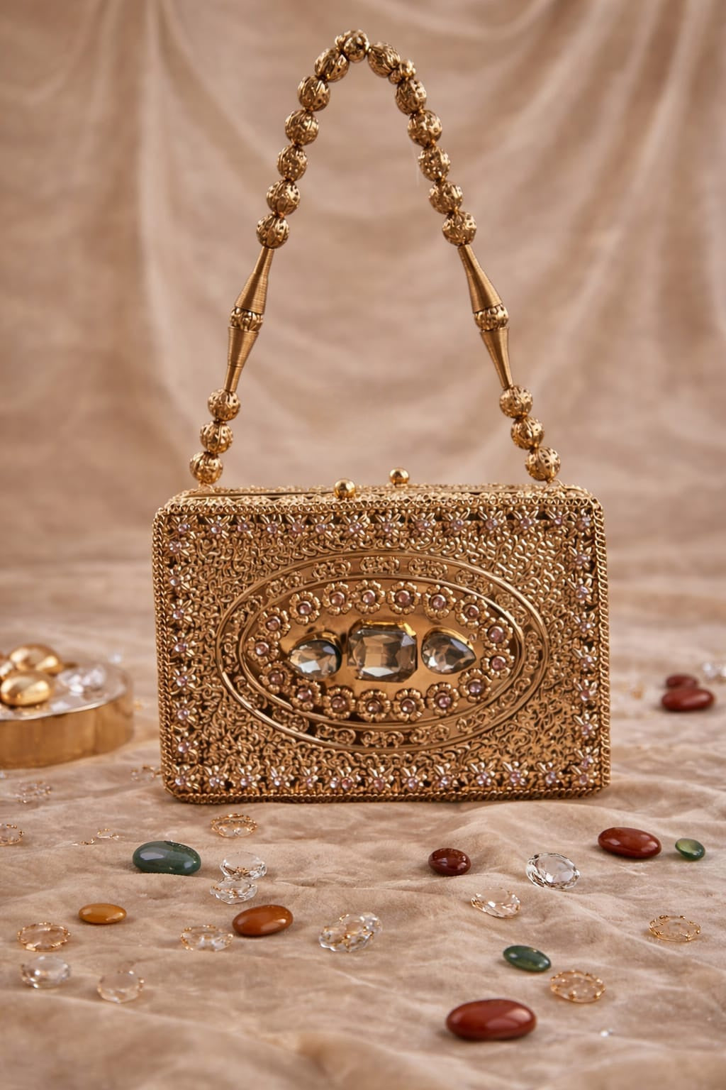 Glamorous Crystal Evening Bag