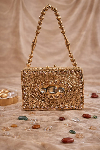Glamorous Crystal Evening Bag