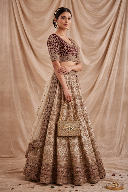 Glamorous Crystal Evening Bag