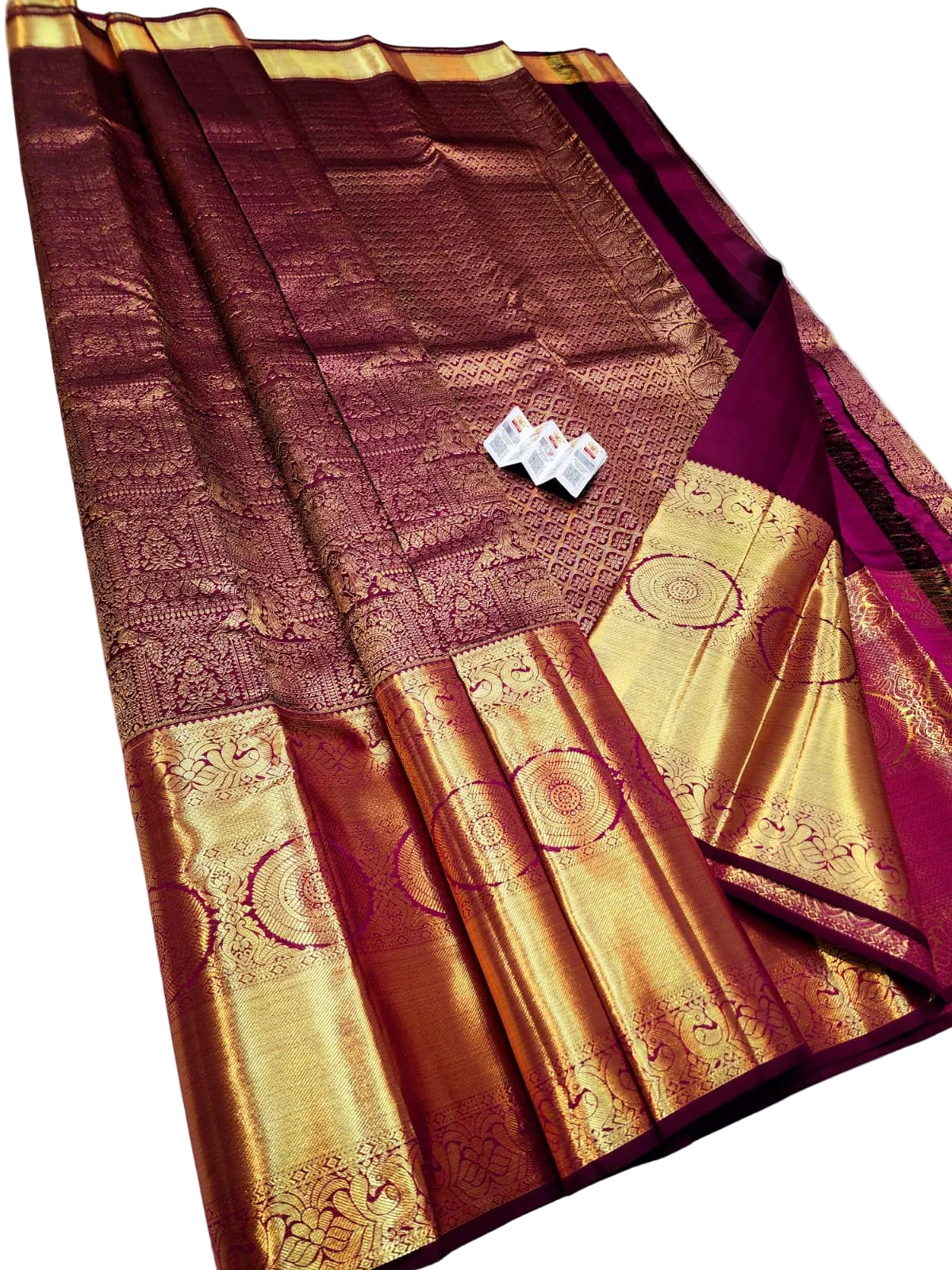 South Indian Classic Kanjivaram Pure Silk Saree | Authentic & Certified
