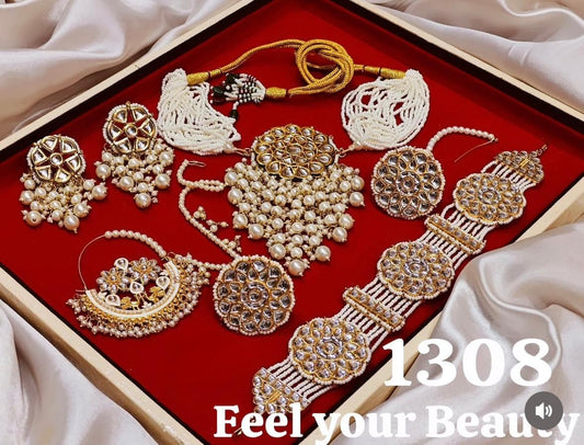 Rajasthani Rajwadi jewelry combo set