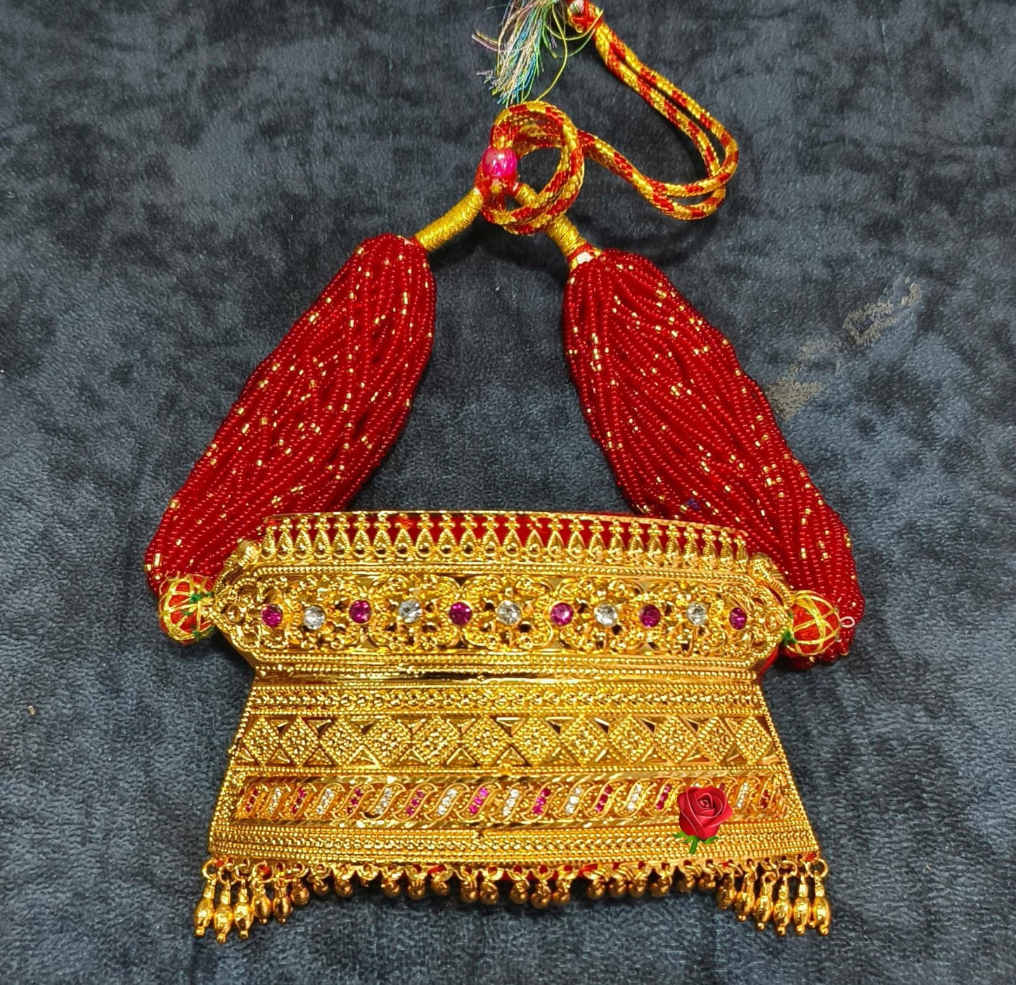 Traditional heavy necklace for Royal Rajwadi Poshak