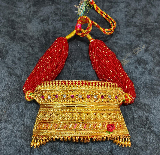 Traditional heavy necklace for Royal Rajwadi Poshak