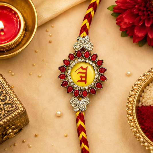 Moli kalawa Ram Raksha Rakhi (pack of 1 Rakhi)