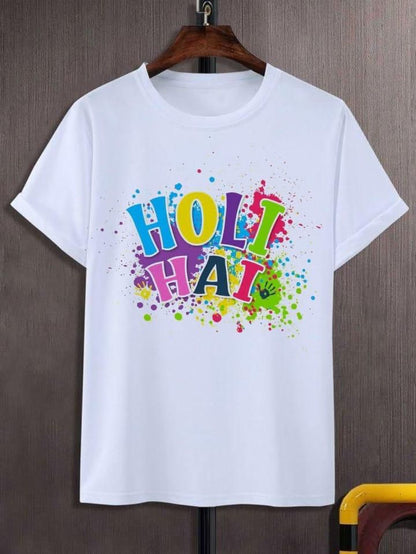Holi Special Trendy Printed T-Shirt for Men & Women