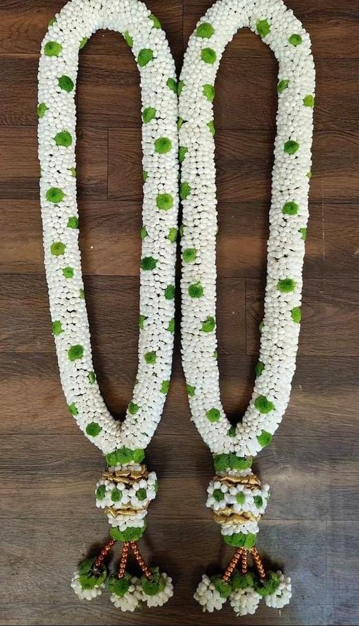 Fresh flower garland / jaimala pair