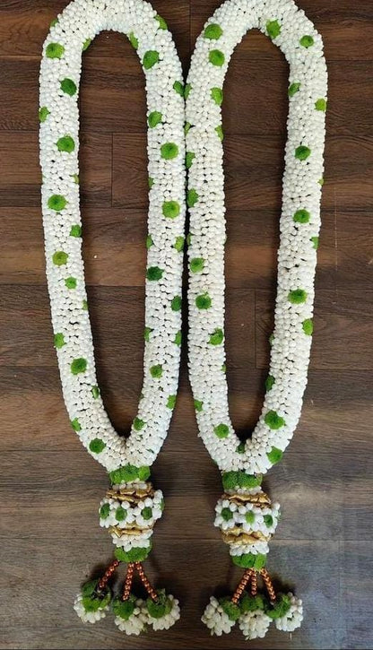 Fresh flower garland / jaimala pair