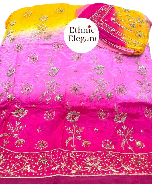 Royal Natural Silk Jardozi Dabka Thakurji Poshak – Grand Festival Edition